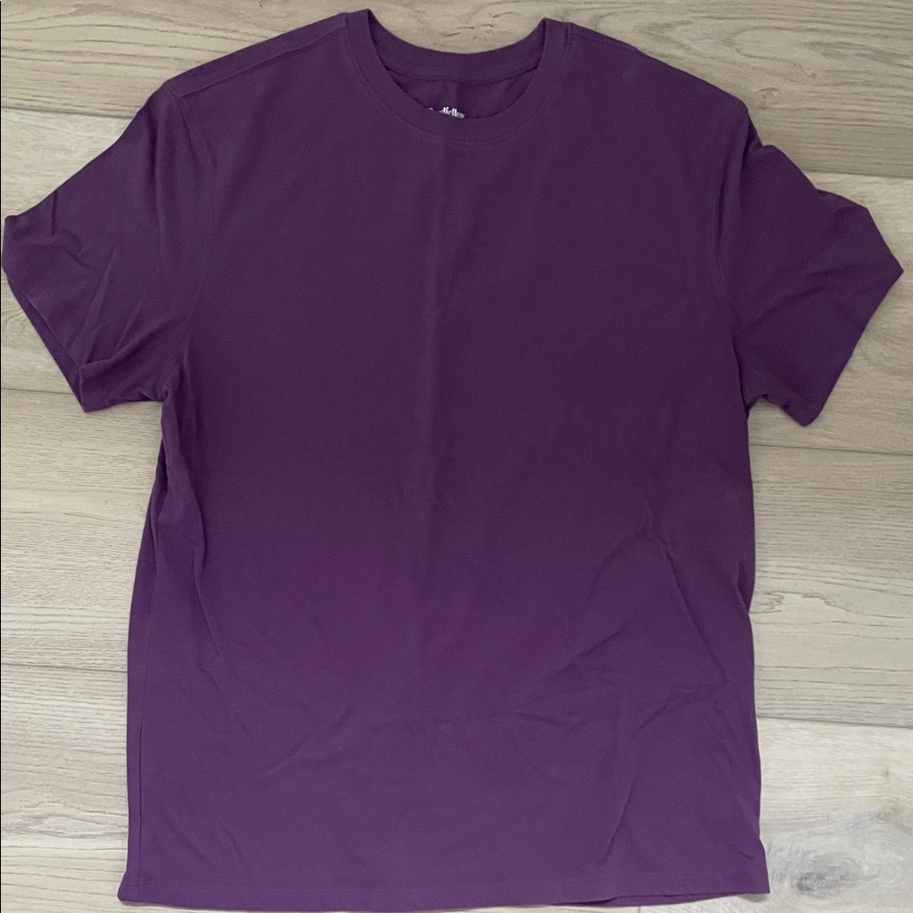 Goodfellow & Co Deep Purple Short Sleeve Tee